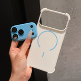 Detachable Camera Protection Magnetic Phone Case For iPhone