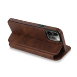 Full Leather Flip Phone Case For iPhone