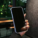 MagneticTranslucent Armor Shockproof Case For iPhone