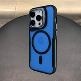 Hardware Lens Bracket Phone Case For iPhone