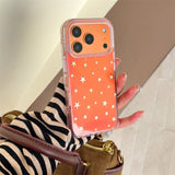 Silver Star Phone Case For iPhone