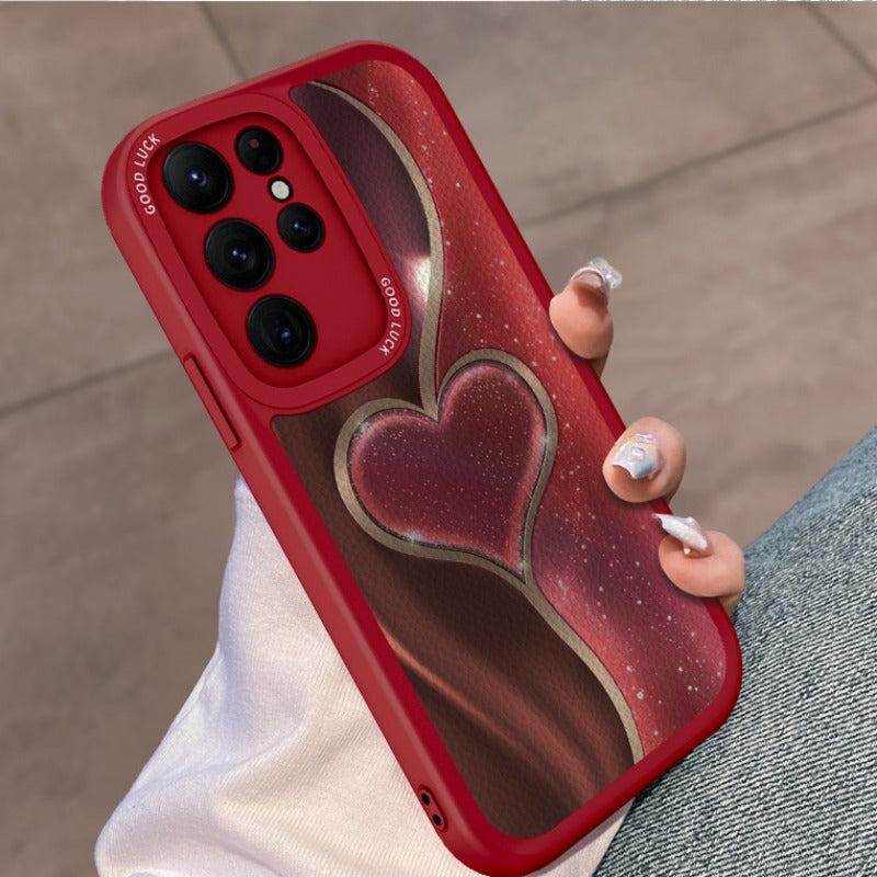 Love Heart All-inclusive Phone Case For Samsung