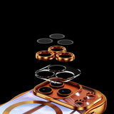 Electroplated Large Wave Magnetic Phone Case For iPhone