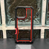 Thickened Double-layer Anti-fall Transparent Phone Case For iPhone