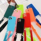 Full-cover Liquid Silicone Anti-fall Mobile Phone Case For iPhone