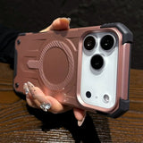 Airbag Anti-drop Magnetic Phone Case For iPhone