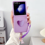 Gradient Pink Phone Case For Samsung Z FLIP 7 6 5