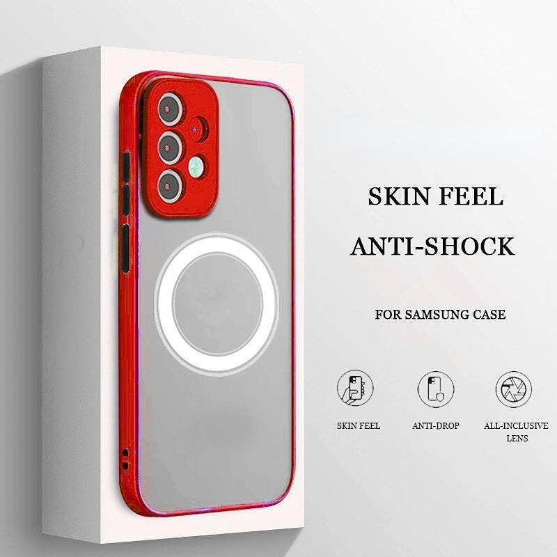 Magnetic Matte Shockproof Case For Samsung