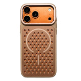 Mesh Magnetic Shockproof Phone Case For iPhone