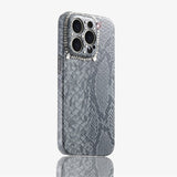 Snake Pattern Diamond Phone Case For iPhone