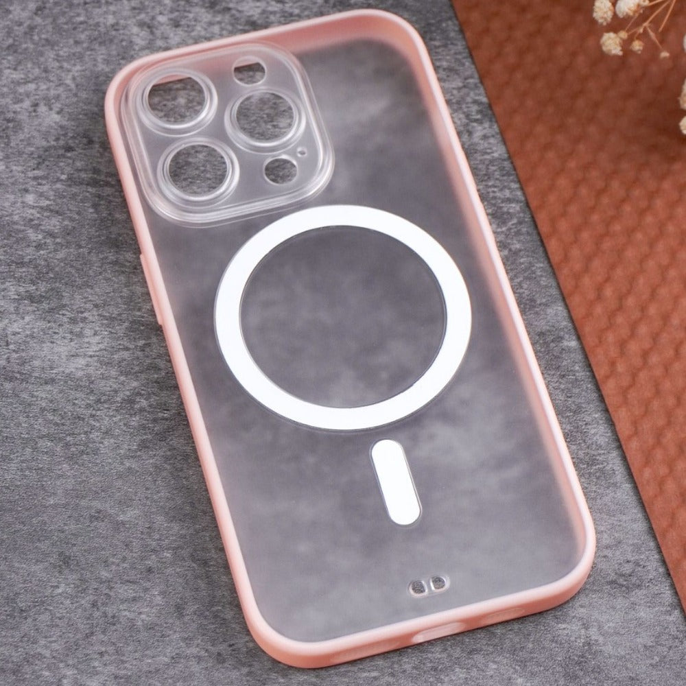 Transparent Magnetic Phone Case For iPhone