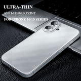 Ultra-thin Striped Transparent Phone Case For iPhone