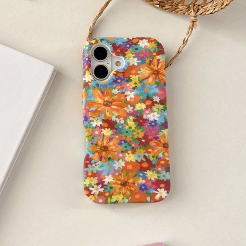 Flower Soft Phone Case For iPhone