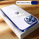 High Quality Plating Clear Phone Case For iPhone