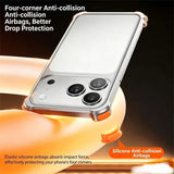 Metal Aluminum Alloy Frame Lens Protective Phone Case For iPhone