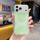 Jelly-like Mesh Soft Silicone Phone Case For iPhone