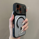 Frosted Magnetic Phone Case For iPhone