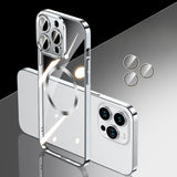 Transparent Magnetic Drop-Proof Phone Case For iPhone