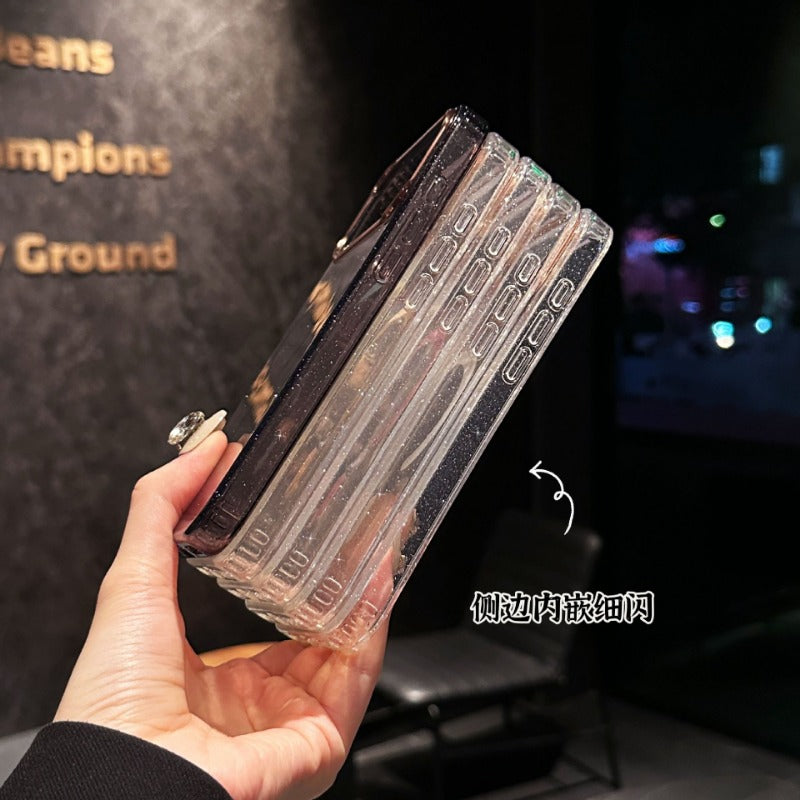 Acrylic Transparent Magnetic Phone Case For iPhone