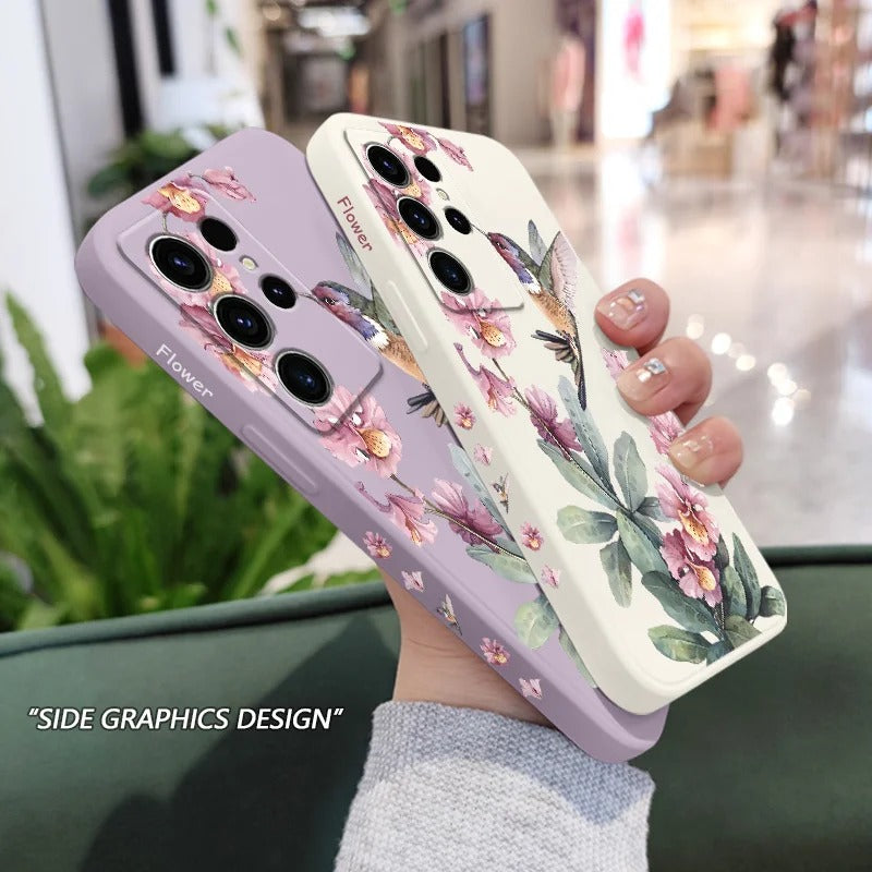Bird Silicone Phone Case For Samsung