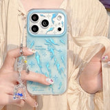 Ocean Blue Koi Fish Phone Case For iPhone