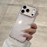 Transparent Glitter Phone Case For iPhone