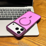 Frosted Magnetic Phone Case For iPhone