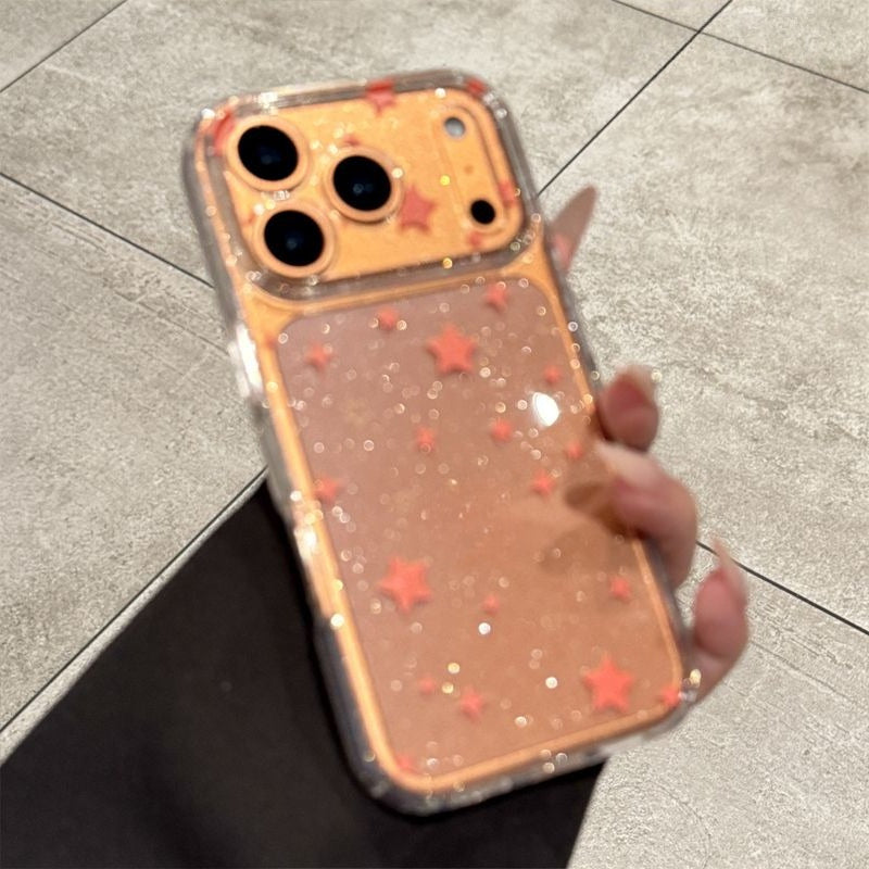 Glitter Star Phone Case For iPhone