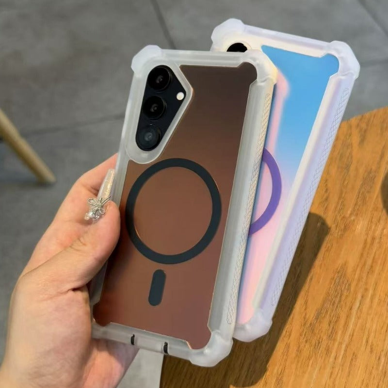 Airbag Laser 2-in-1 Magnetic Phone Case For Samsung