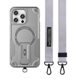 Hybrid Shockproof Kickstand Magnetic Case For iPhone