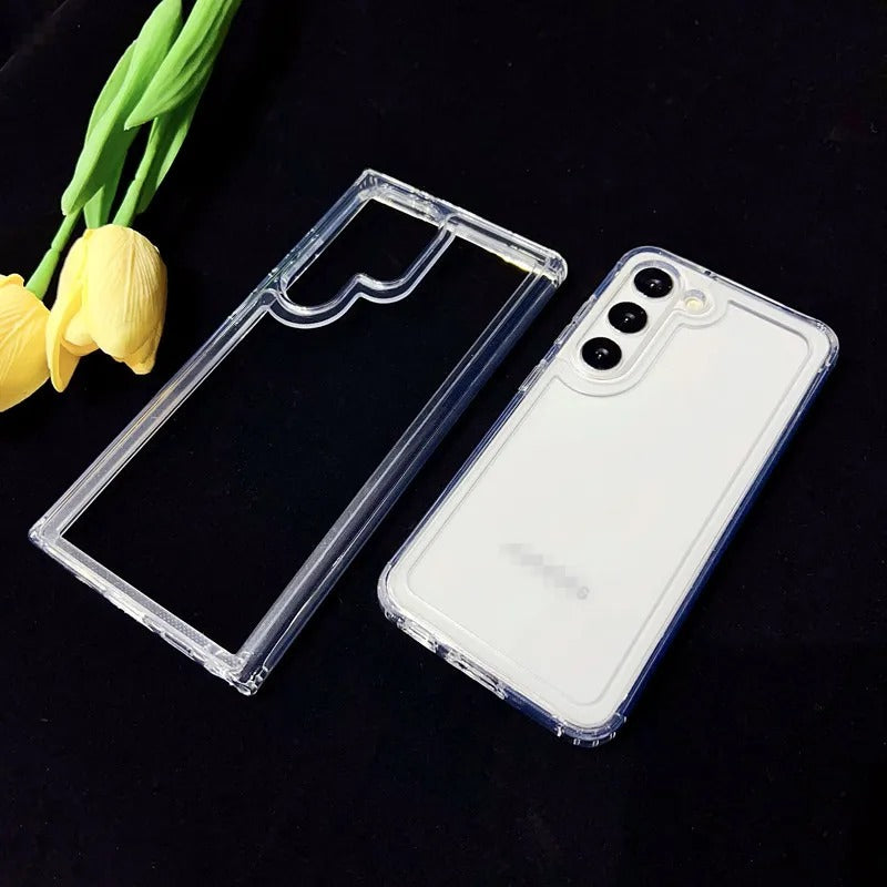 Clear Silm Soft shockproof Bumper For Samsung