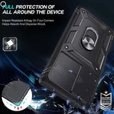 Heavy Duty with Camera 360°Kickstand Case For Samsung