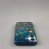 Flowers and Green Leaves Double Layer Phone Case For iPhone