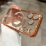 Magnetic Transparent Phone Case For iPhone