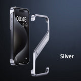 Luxurious Metal Frameless Phone Case For iPhone