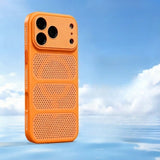 Honeycomb Heat Dissipation Magnetic Phone Case  for iPhone