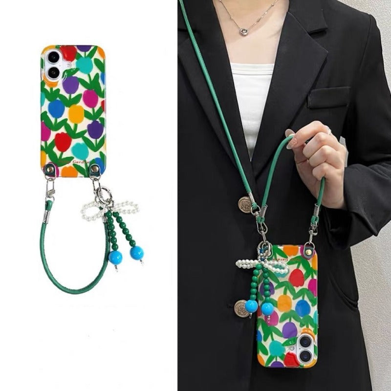 Tulip Anti-Drop Phone Case For iPhone