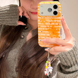 Striped Star Phone Case For iPhone