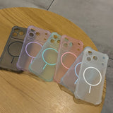 Frosted Semi-Transparent Soft Phone Case For iPhone