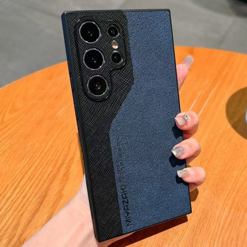 Leather Pattern Phone Case For Samsung
