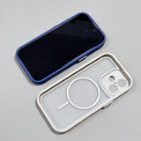 Transparent Magnetic Phone Case For iPhone