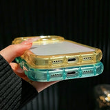 Minimalist Full-coverage Silicone Phone Case For iPhone