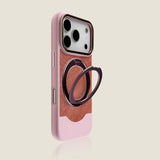 Simple Stand Skin-Feel Phone Case For iPhone