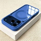 Transparent Wireless Charge Phone Case For iPhone