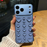 Heart-shaped Cup Frameless Phone Case For iPhone
