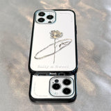 Rose Silicone Phone Case For iPhone