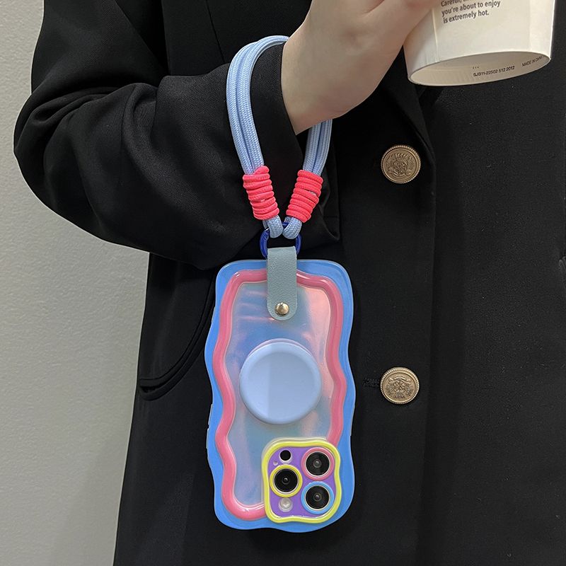 Contrast Color Phone Case For iPhone