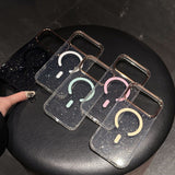 Acrylic Transparent Magnetic Phone Case For iPhone