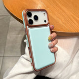 Electroplated Shockproof Phone Case For iPhone