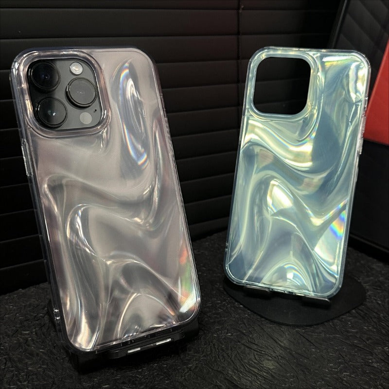 Blurred Flowing Light Phone Case For iPhone